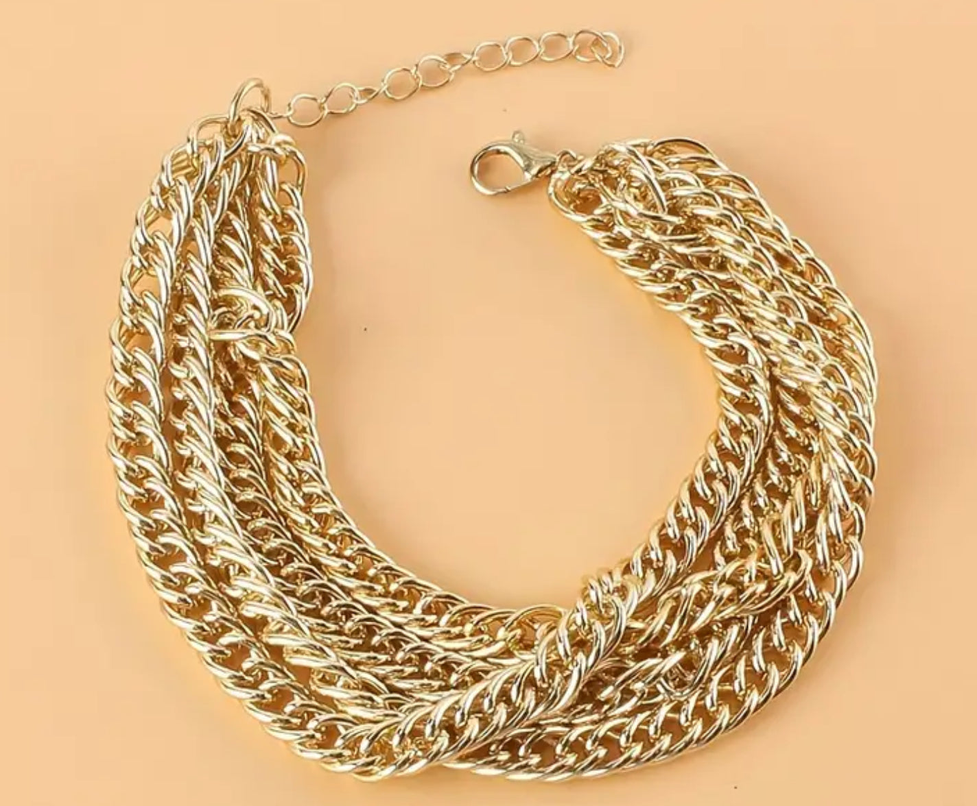 Multi-chain anklet or bracelet