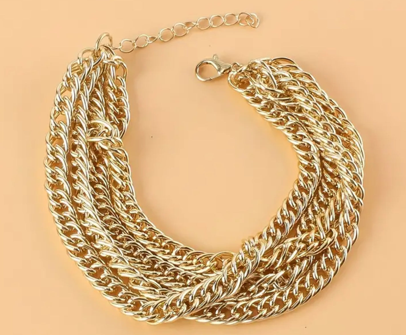 Bracelet ou chevillère multi-chaînes