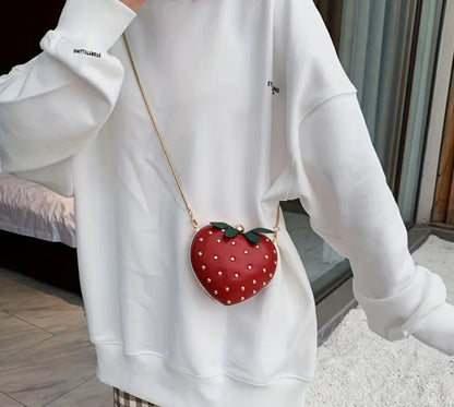 Small STRAWBERRY handbag