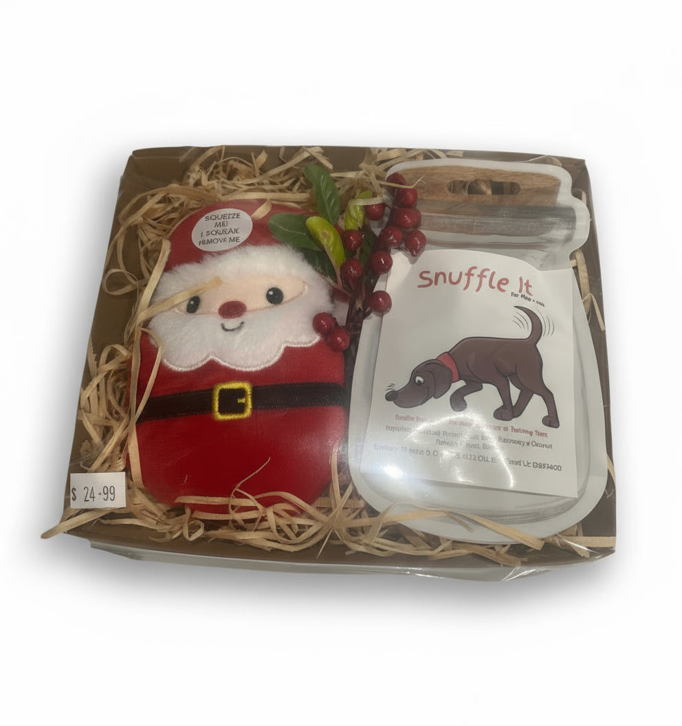 Dog Christmas Hamper (L’Barkery Snuffle Beef Treats)