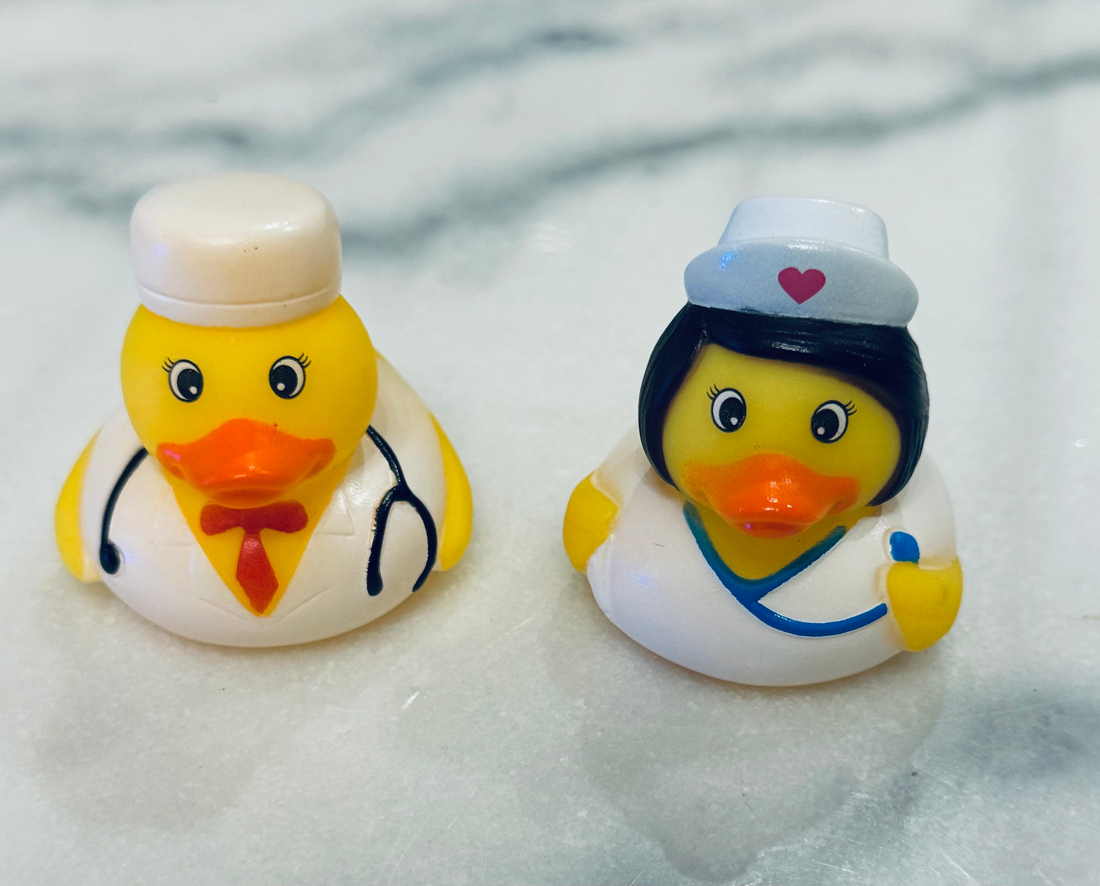 Canard en caoutchouc (médecin ou infirmière)