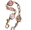 Watch Button Necklace