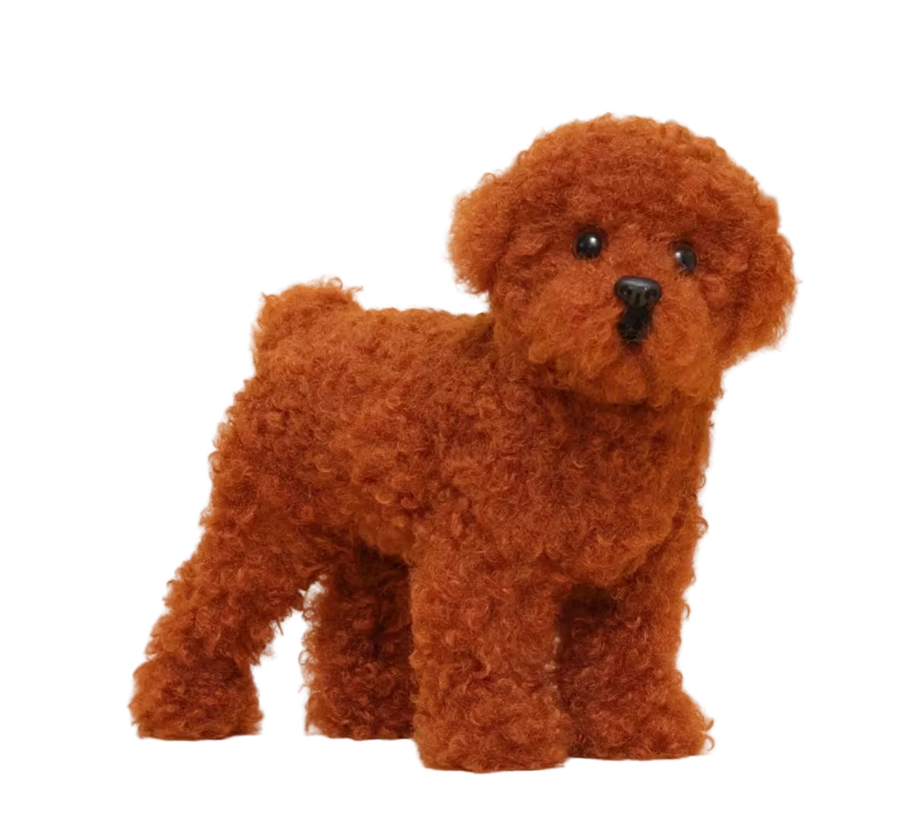 Handcrafted Poodle Figurine