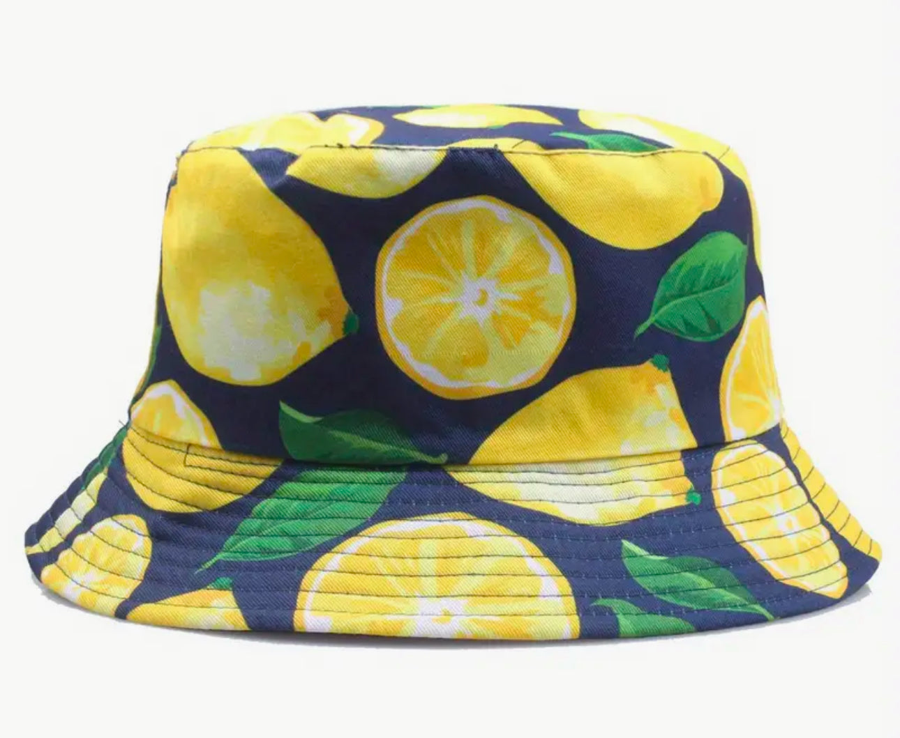 Blue Lemons Bucket Hat