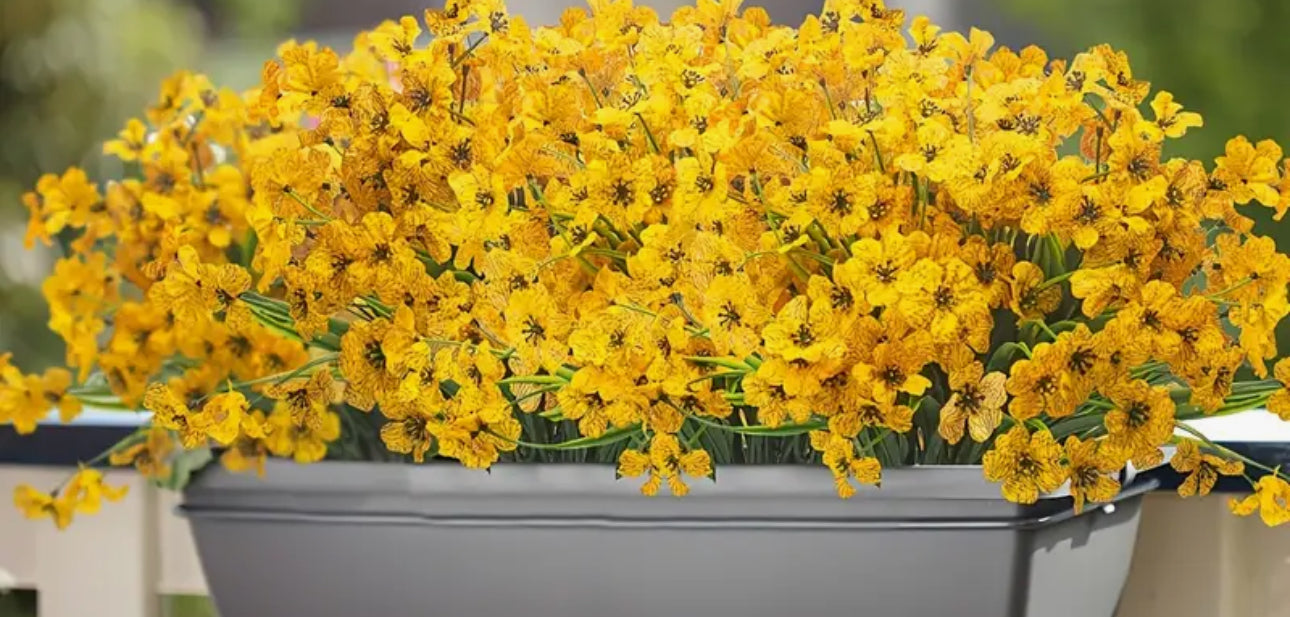 Bouquet de petites fleurs jaunes