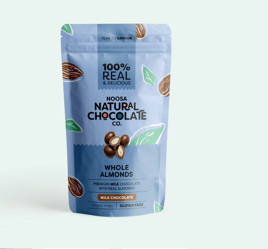 Amandes au chocolat au lait 100 g
