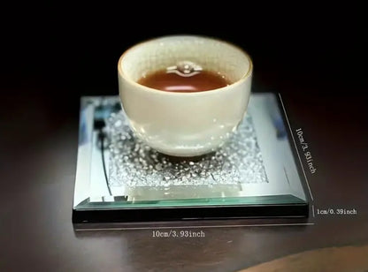 Mirror Diamante coaster