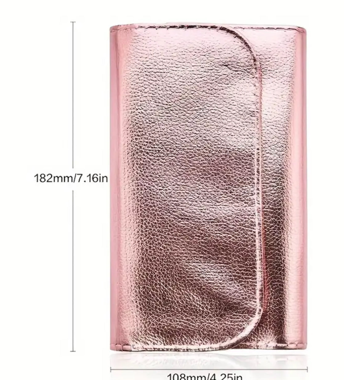 Ensemble de pinceaux de maquillage pailletés et pochette