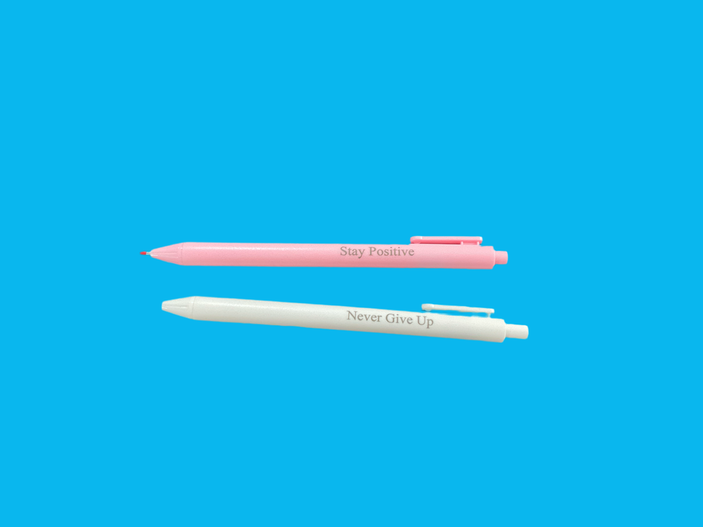 Stylo à bille motivant