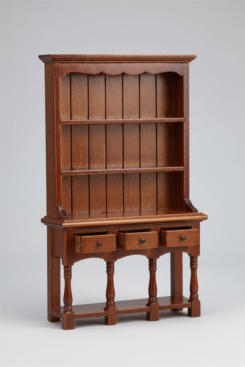 Miniature Wooden Display Shelves