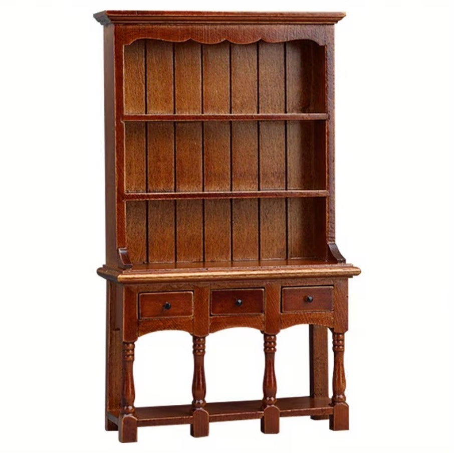 Miniature Wooden Display Shelves