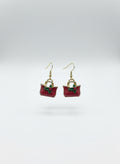 Christmas Handbag Earrings
