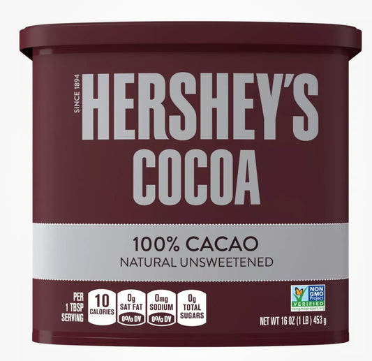 Hershey’s unsweetened cocoa 435g