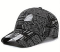 Black Newspaper cap