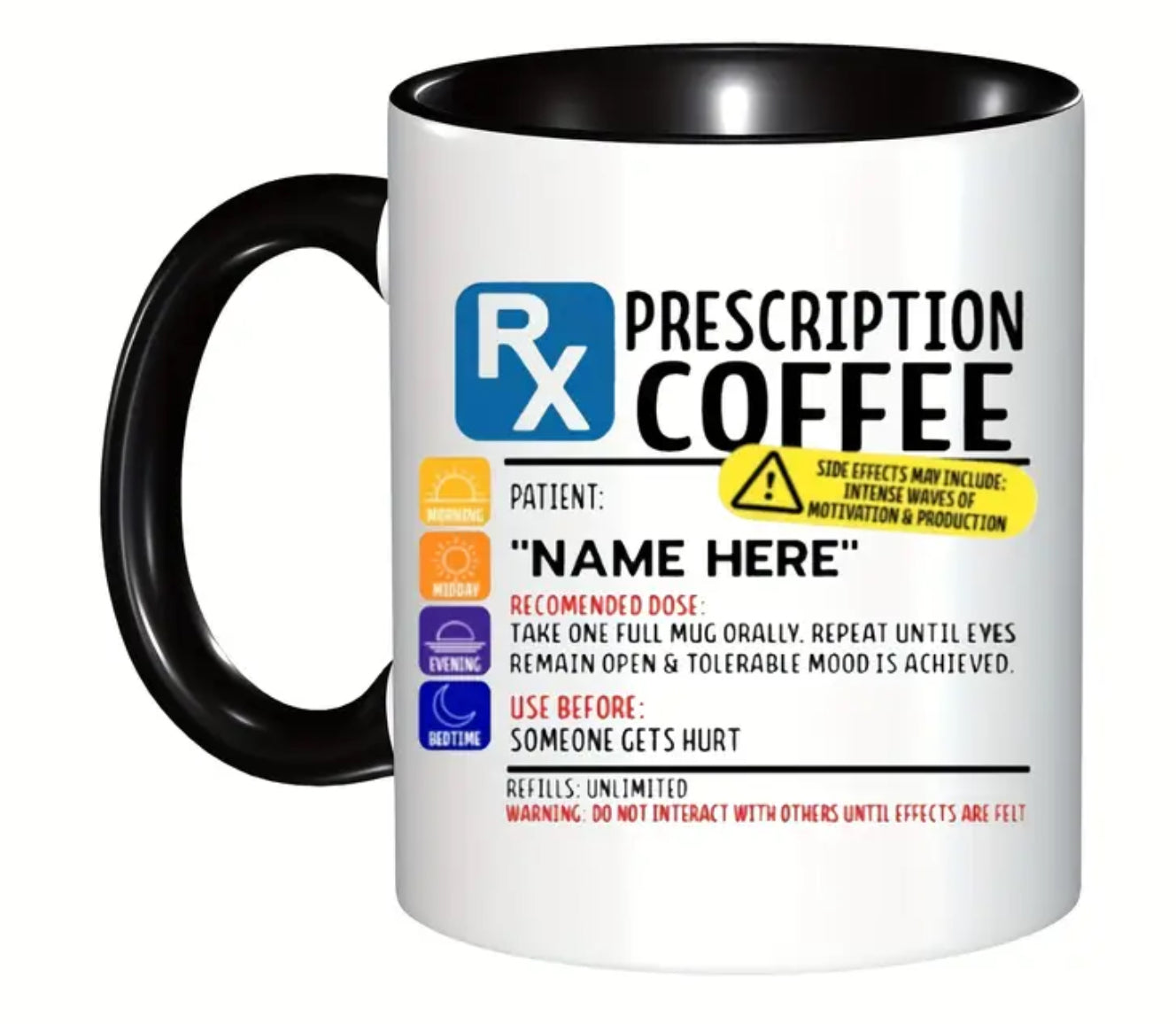 Tasse à café sur ordonnance 325 ml