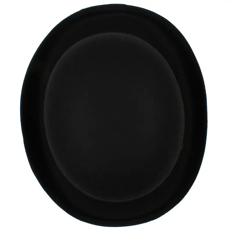 Classic Felt Bowler Hat – Lightweight Derby Fedora Costume Accessory