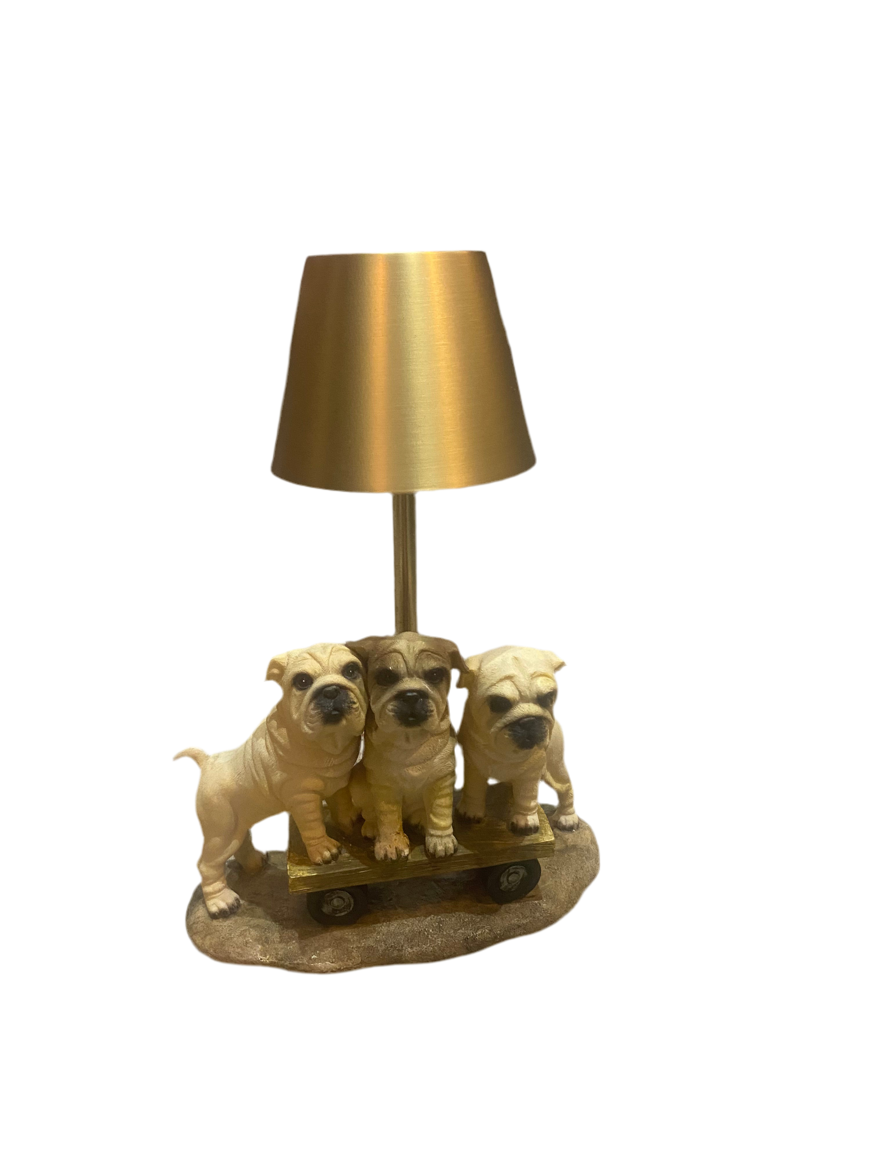 Puppy lamp