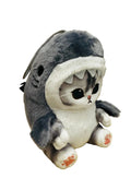 Plush Cat in Shark Costume
