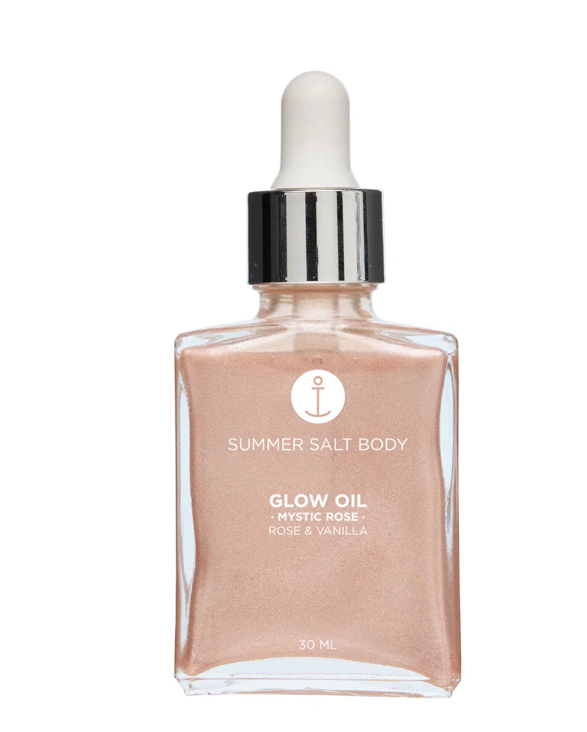 Huile éclatante pour le corps Summer Salt Rose mystique et vanille 30 ml