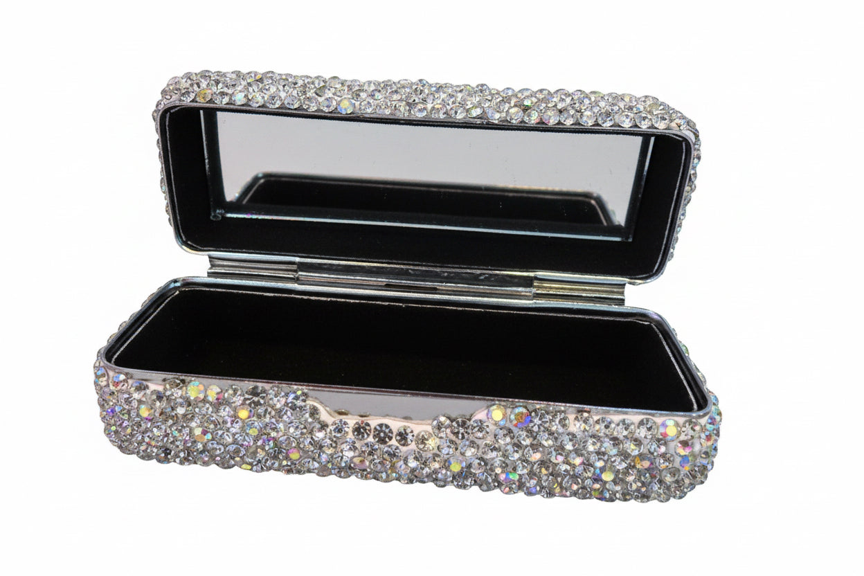 Porte-rouge à lèvres Diamonte avec miroir