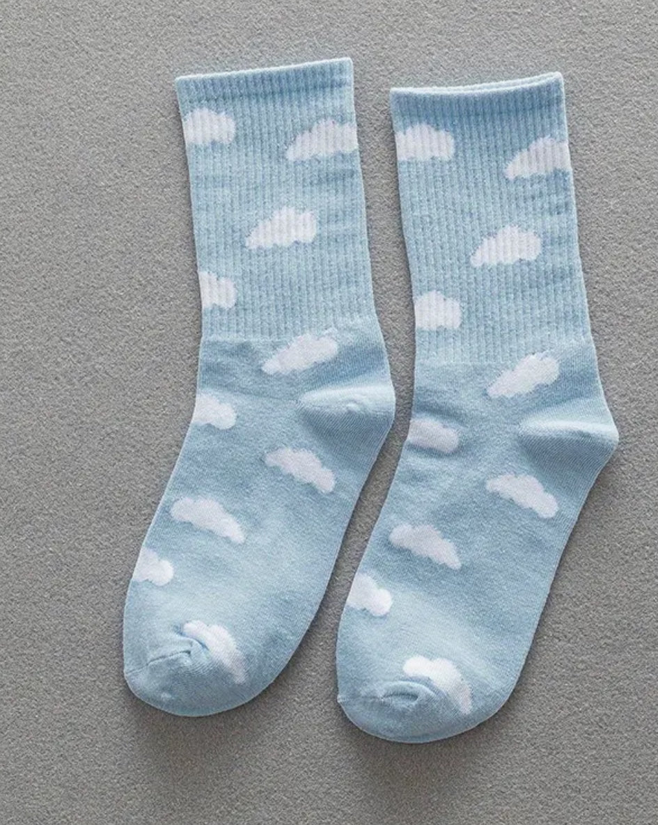 Chaussettes nuages