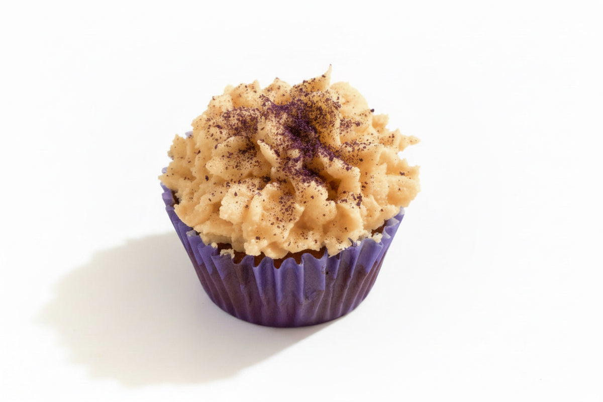 No Sugar Vanilla Cupcake (GF, DF)