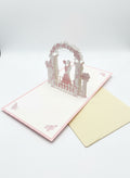 3D Pop-Up Greeting Card - Wedding