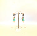 Green ice-cream Sterling Silver Earrings