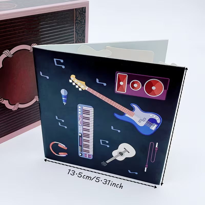 3D Pop-Up Band Greeting Card