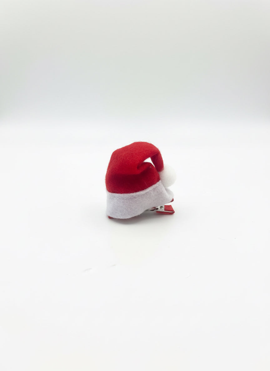 Santa Hat Hair Clip