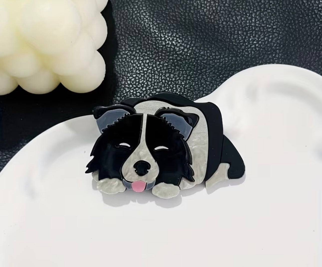 Border Collie Brooch
