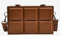 Sac à main en forme de bloc de chocolat