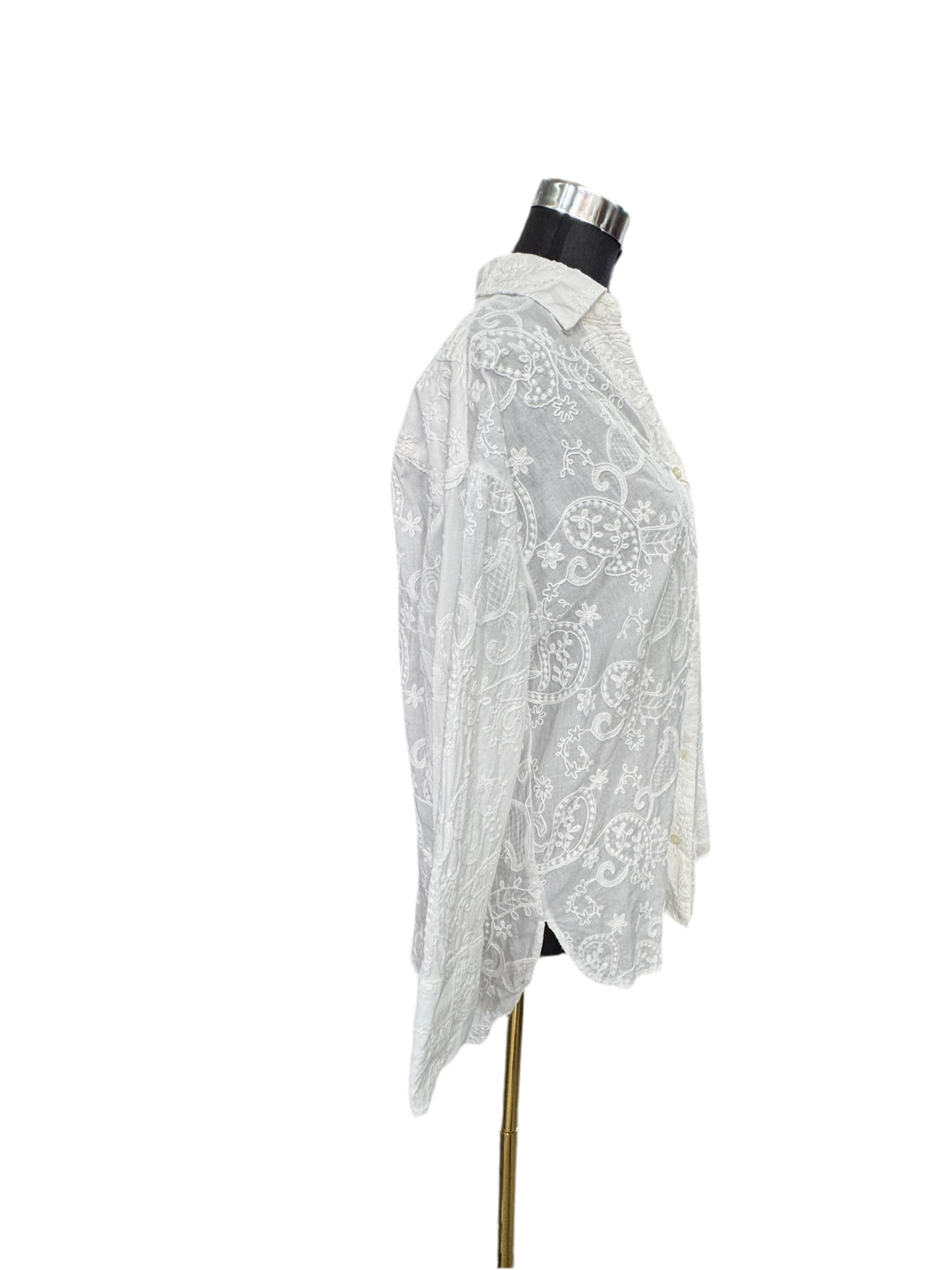 The Whisper Embroidered Shirt