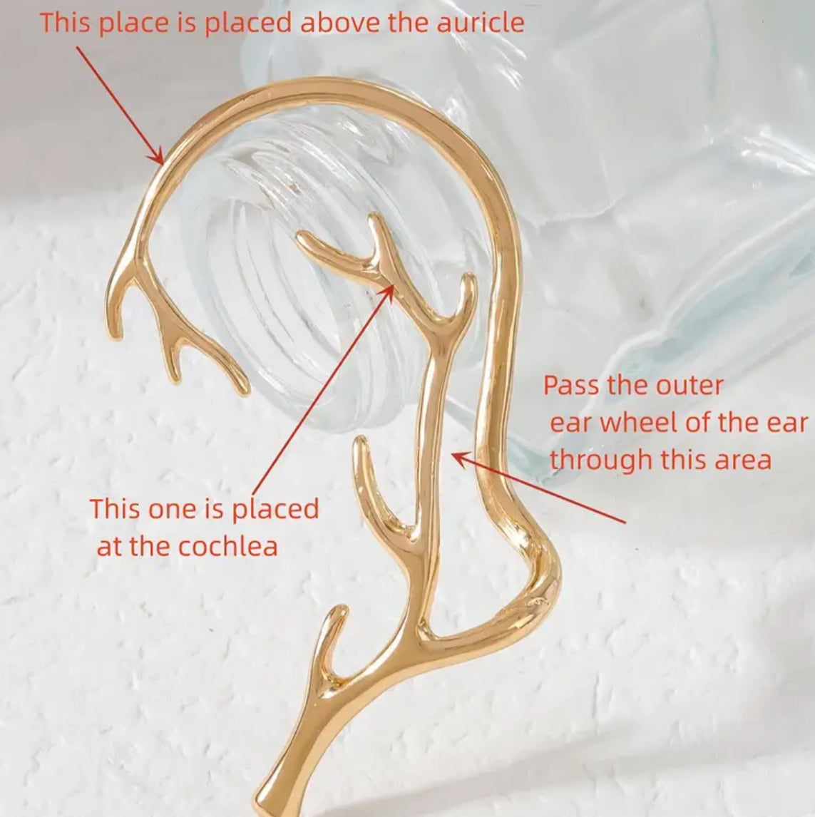 Boucles d'oreilles branches (or ou argent)