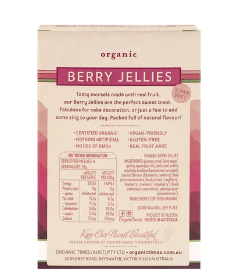 Gelées de baies 80 g