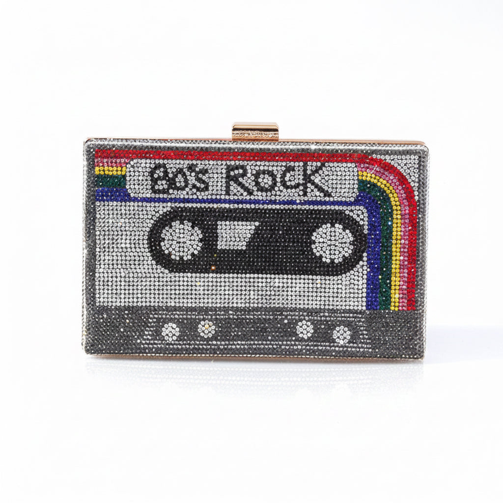Diamante 80’s Rock Handbag