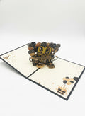 3D Pop-Up 90th Birthday Greeting Blank Card