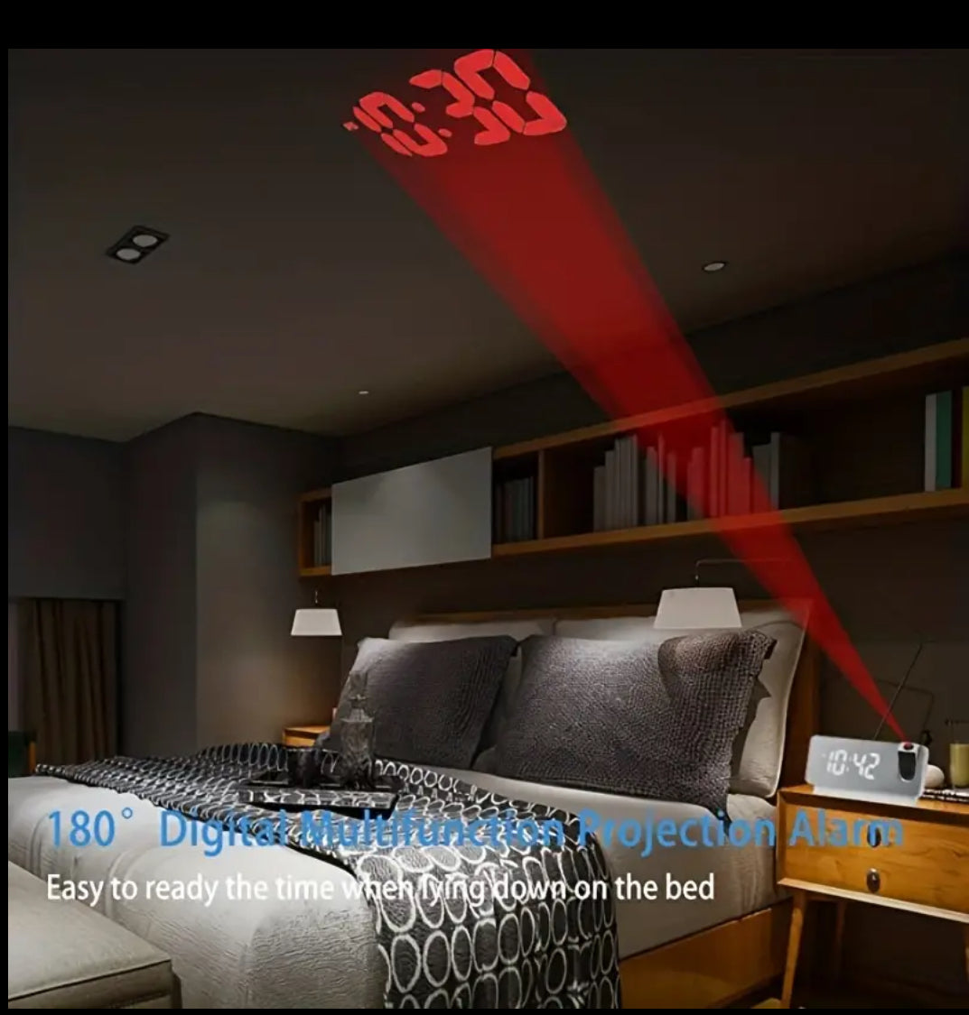 Projector Alarm Clock