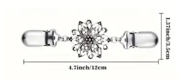 Ornate Scarf Clip