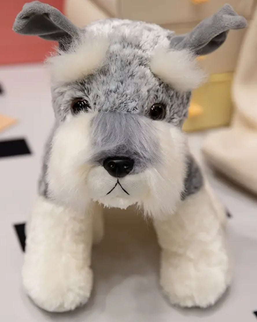 Schnauzer soft toy