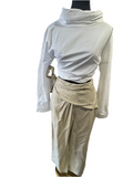 Pantalon beige en lin