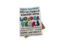 Funny Older Persons Card Wonder Years