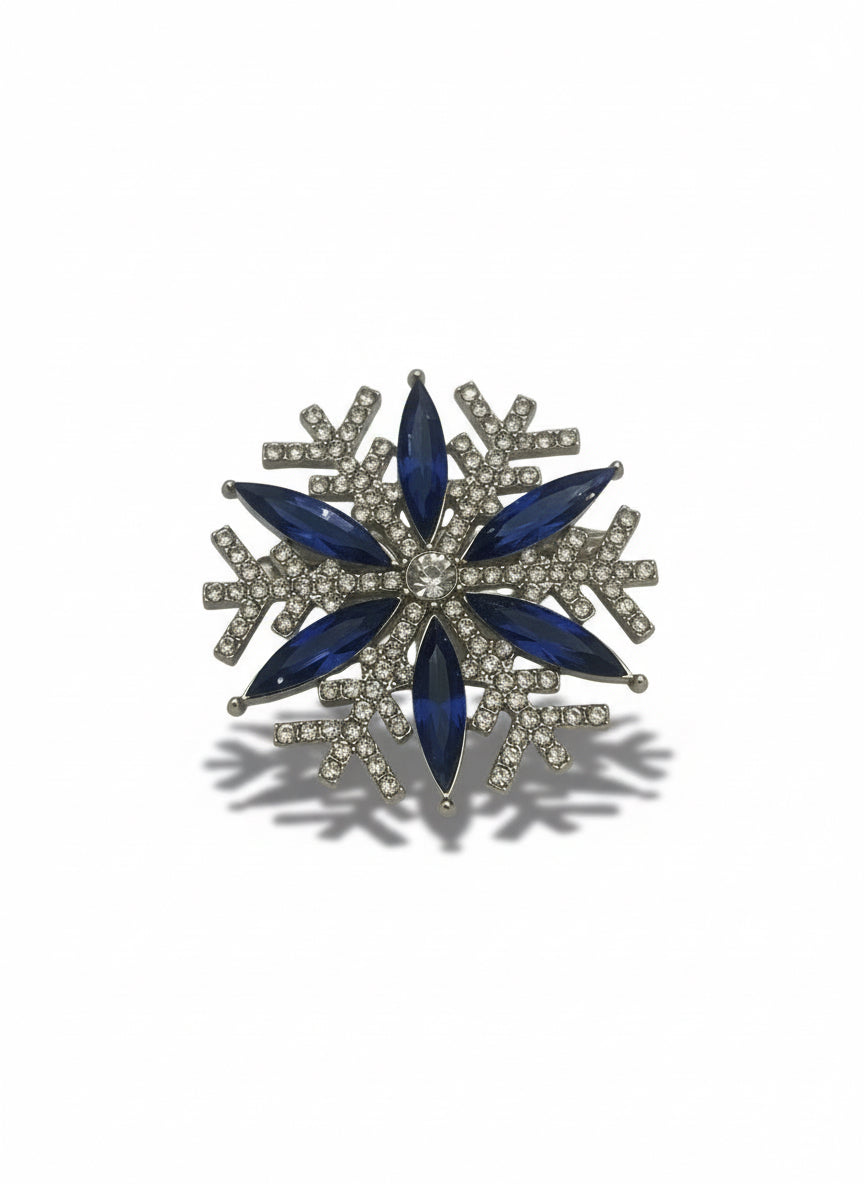 Christmas snowflake Brooch