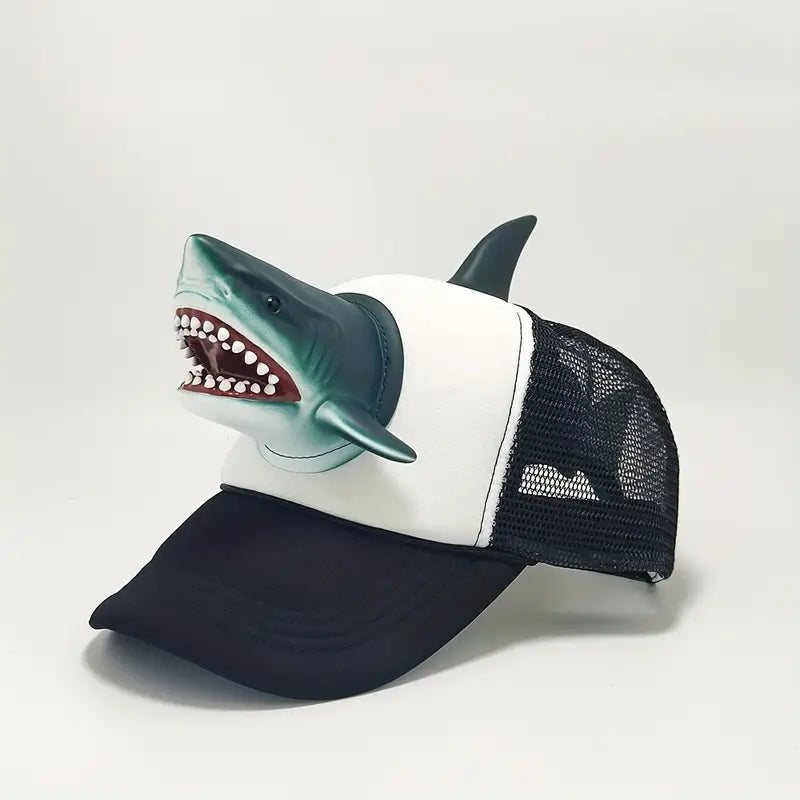 Shark Attack Baseball Cap