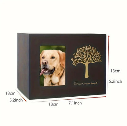 Wooden Urn Photo Frame Memorial