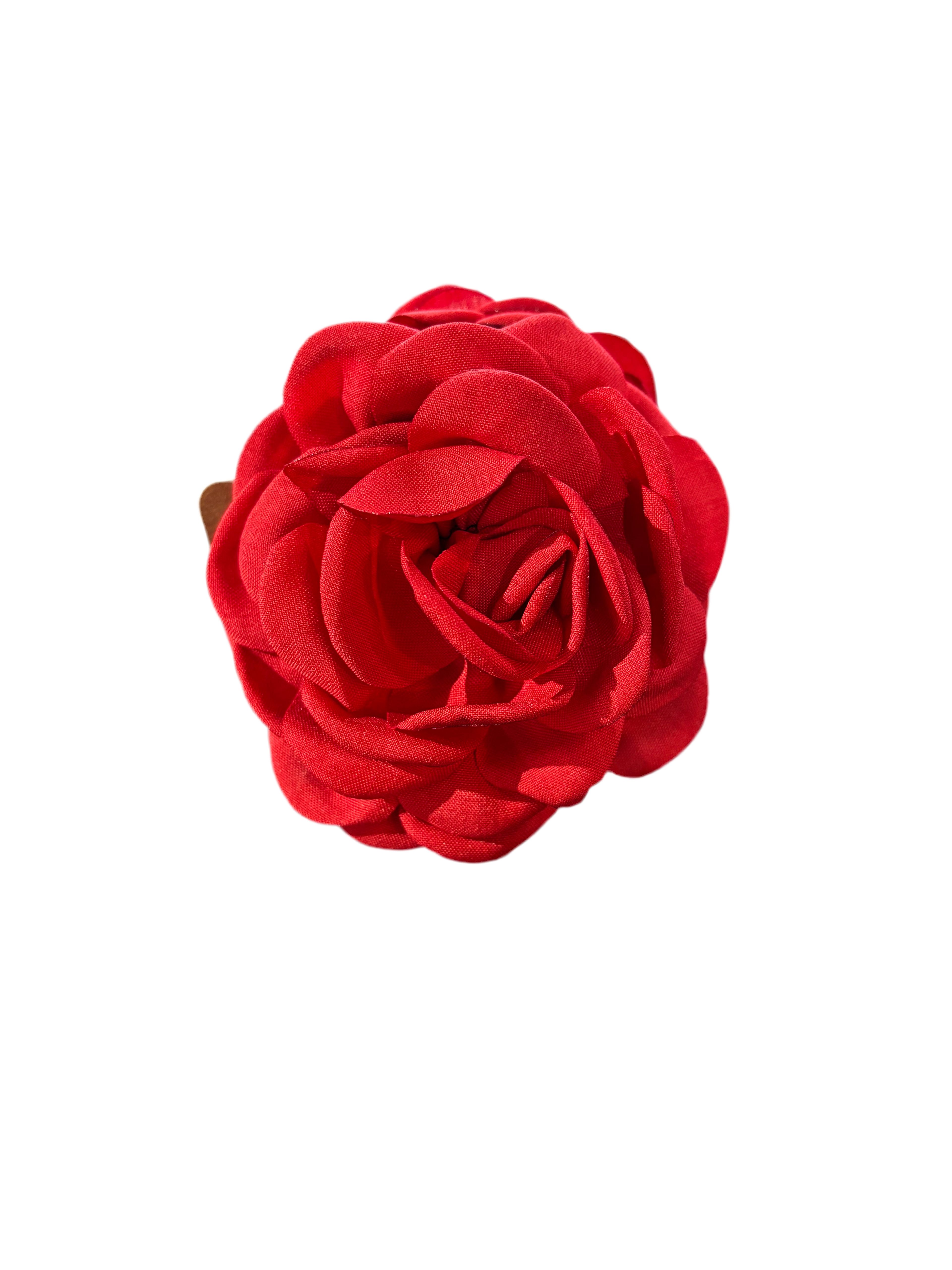 Rose Claw Clip (red or pink)
