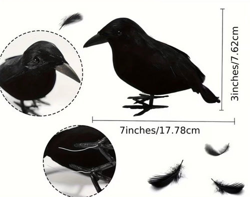 Realistic Black Raven