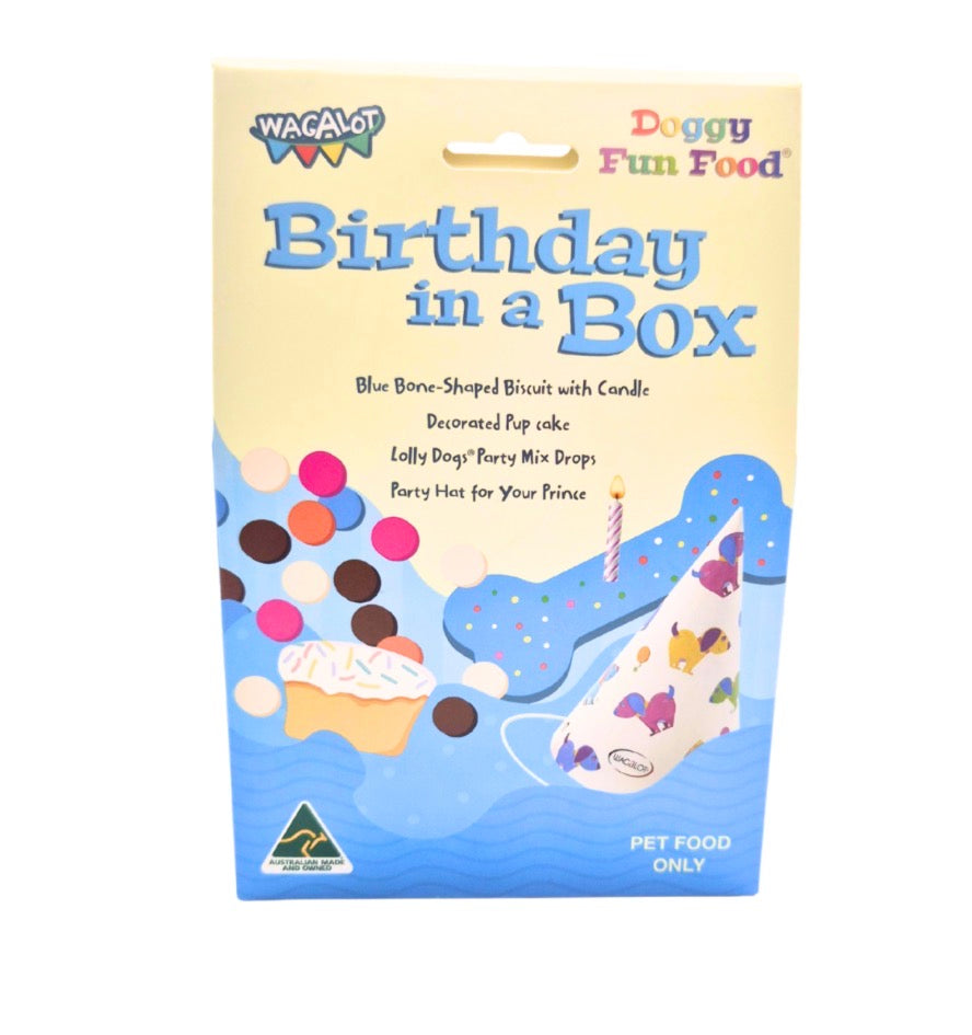 Blue Dog Birthday in a Box Kit