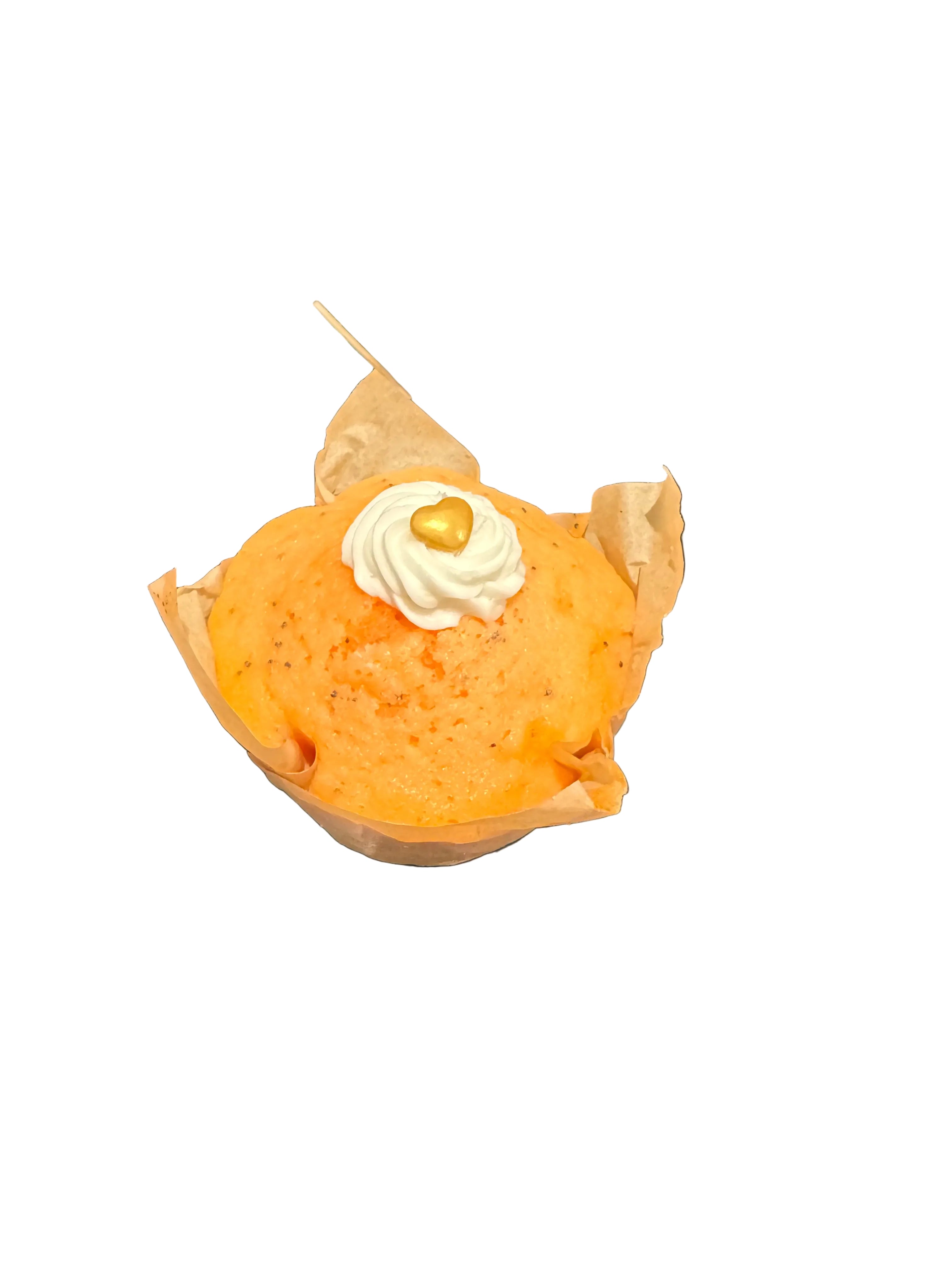 Muffin à l'orange et aux graines de pavot