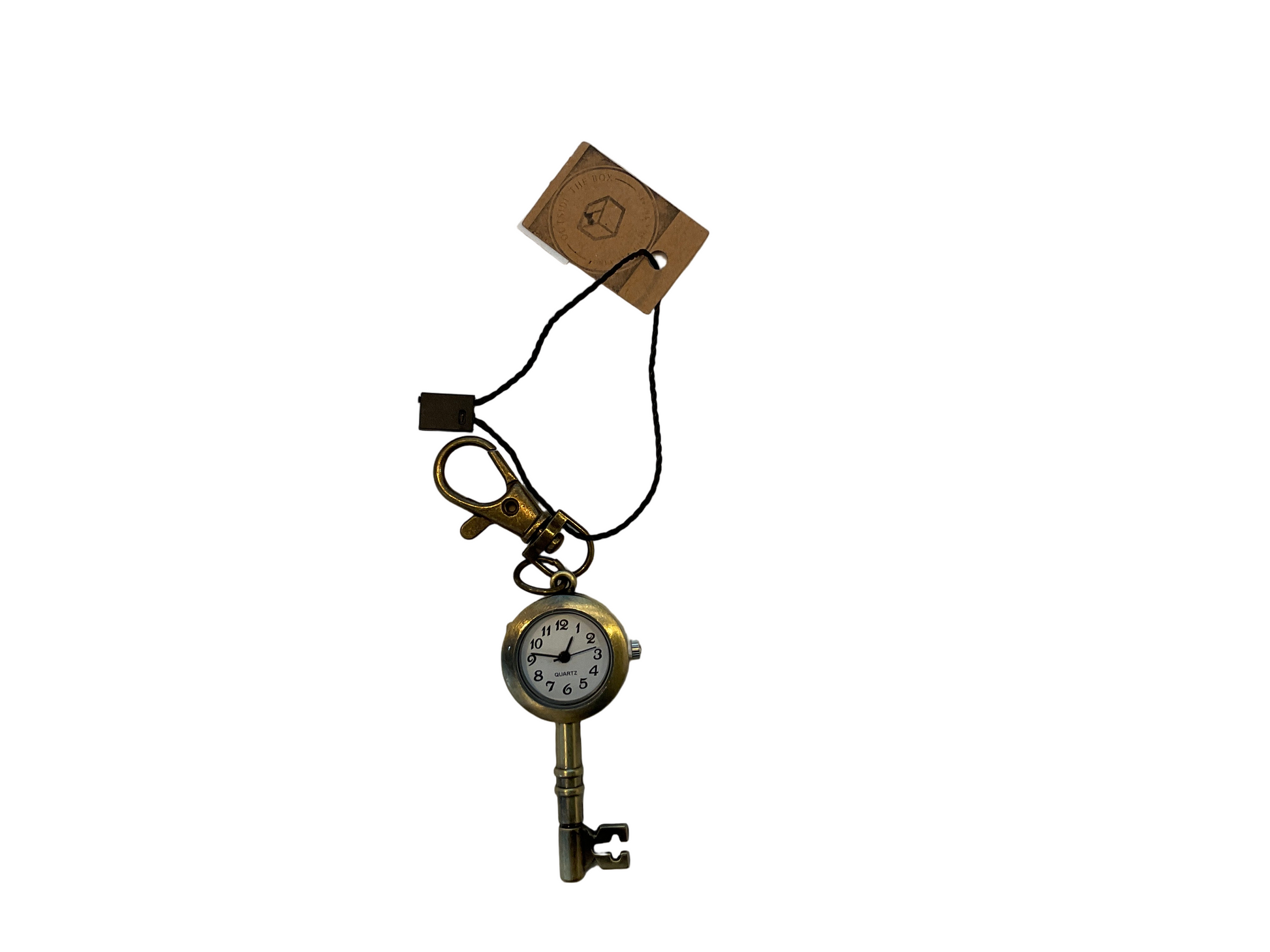 Gold watch keyring or bag chain